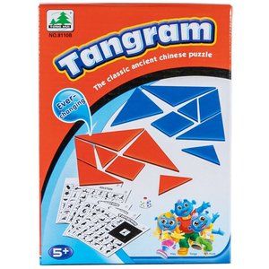 Colorful Tangram Puzzle